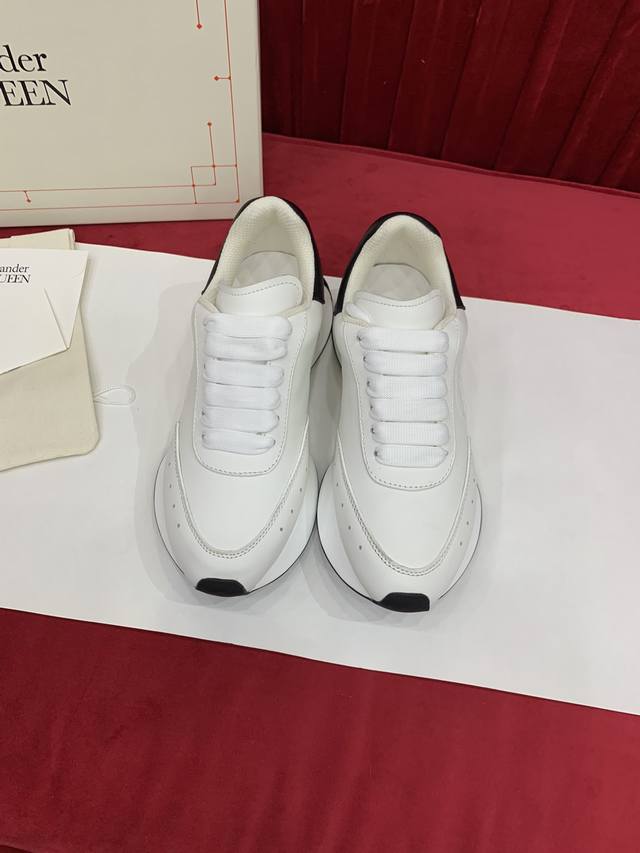 P Direct Sales Alexander Mcqueen New Thick-Soled Sneakers, 1:1 Replica Of The Or