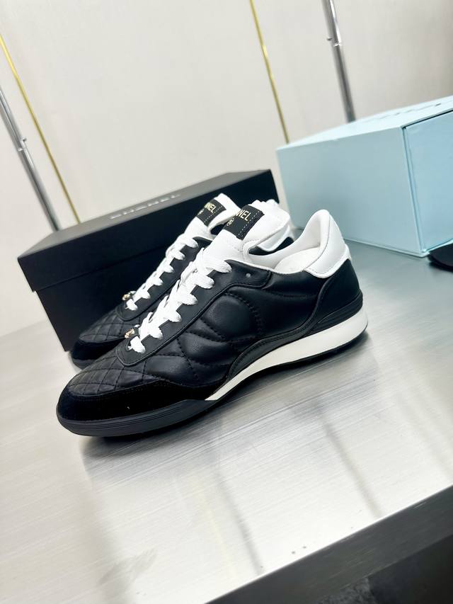 P Direct Sales Chanel Thick-Soled Panda Board Shoes Panda Cookie Shoes Chanel Ss
