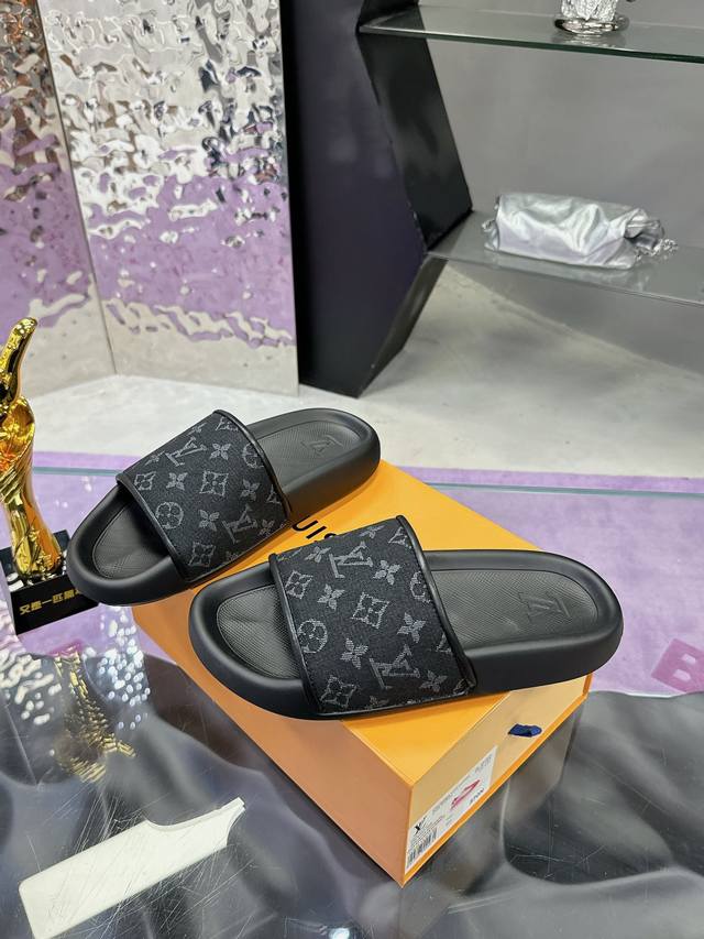 Factory Price Lv Sandal Series Top-Tier Proxy Purchase Lv Men's Spring/Summer Sa