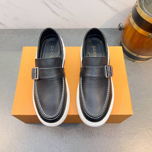 High-Quality Gucci Slip-On Low-Top New Men's Shoes, High-Quality Original Qualit