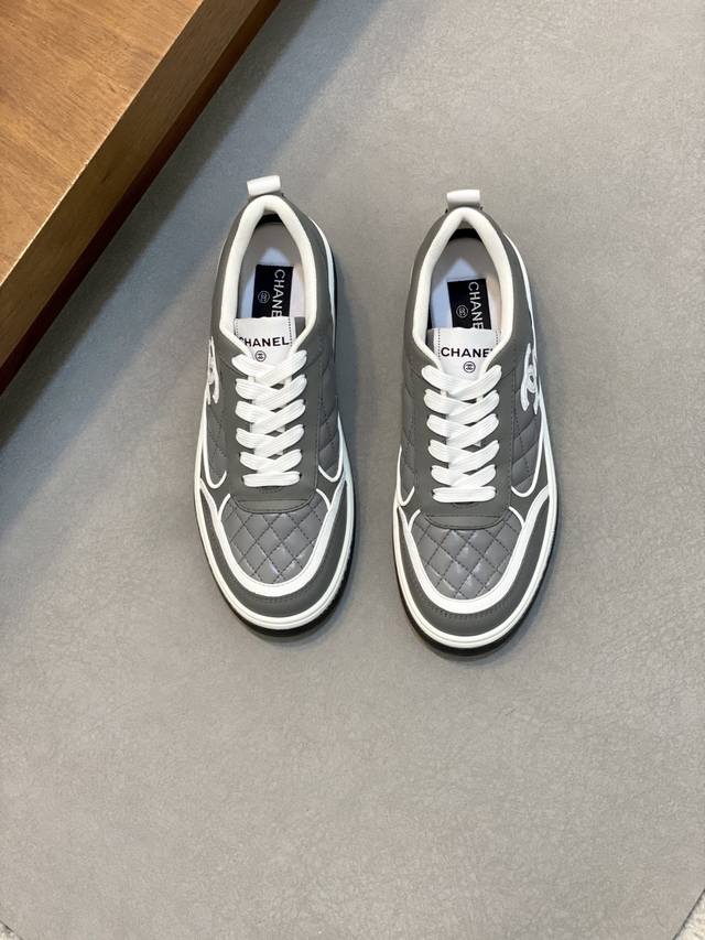 Ch Nel Spring/Summer New Arrival Sports Shoes. Made From Italian Imported Cow Su
