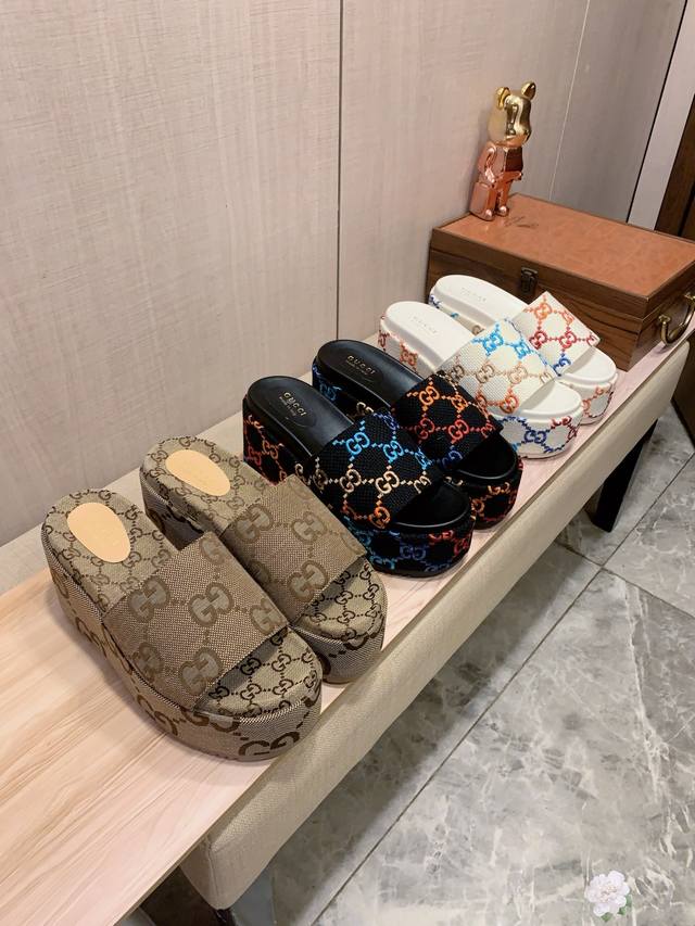 Slippers: New Arrival: Factory Price Gucci* Series Slippers - Top-Tier Authentic