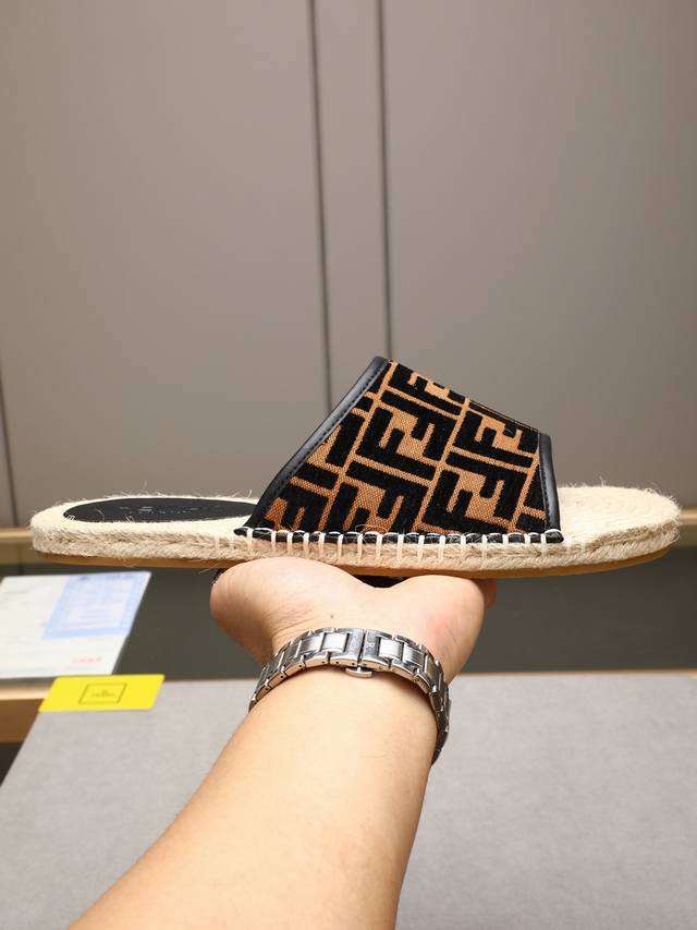 Fd Hand-Stitched Shoe Upper, Natural Hemp Combined With Raw Rubber Sole! Anti-Sl