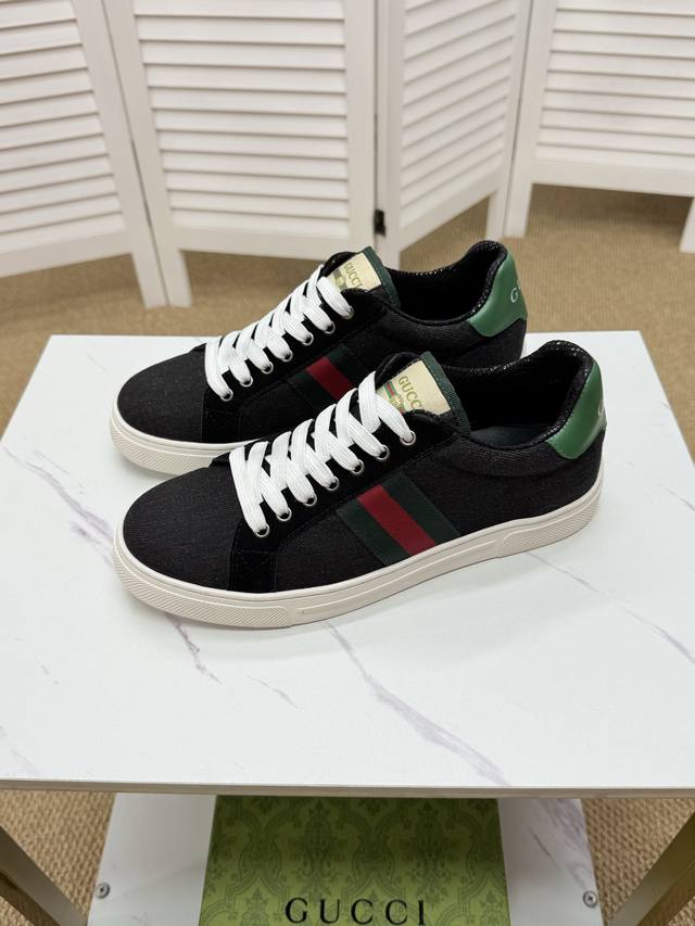 Gucci - Luxury Brand Casual Sneakers, Imported Original Materials, Sheepskin Lin