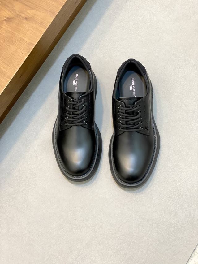 L.V~High-End Men's Formal And Casual Leather Shoes, Classic Style, Elegant And S