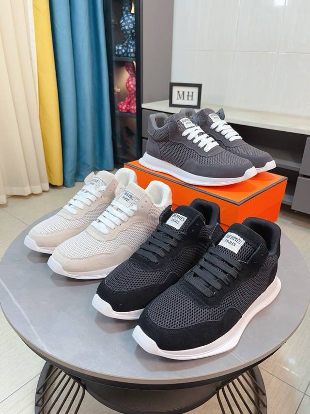 Factory Price P Herm S All-Leather Latest Arrival, New Summer Casual Men's Shoes