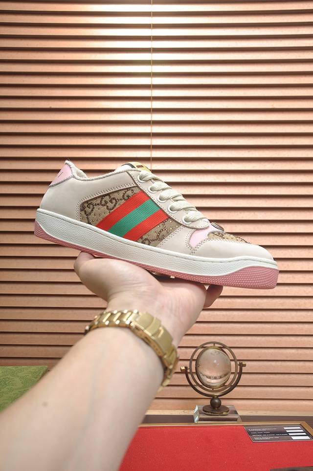 Factory Price P Gucci Gucci Premium New Limited Edition Dirty Shoes! All Materia