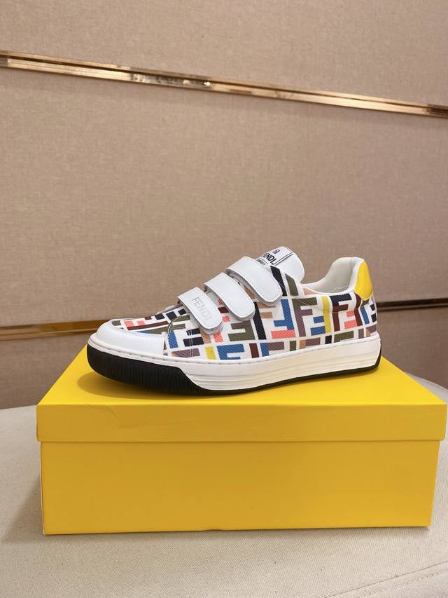 Factory P-Price Fendi New High-Top Shoes With Imported Cowhide Leather Upper And