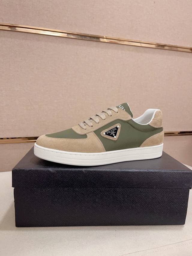 Prada Official Website Latest Casual Fashion Men's Shoes, Best-Selling Simple An