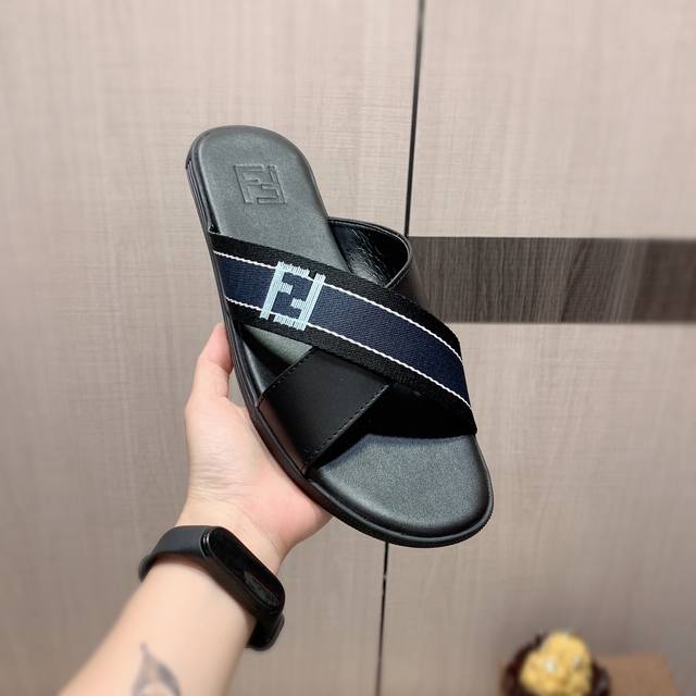 Slippers: New Arrival: Factory Price Fendi* Series Slippers, Top-Tier Resale For