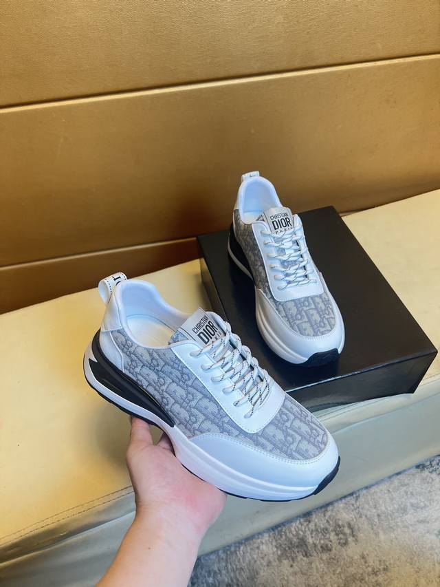 Dior Top-Tier Men's Shoes For 2025, Available Simultaneously At Hk Stores. Sole: