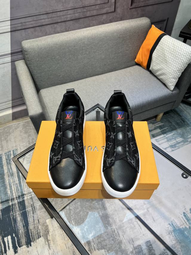 Lv Latest Men's Casual Shoes, Genuine Leather Lining, Rubber Durable Outsole, Fi