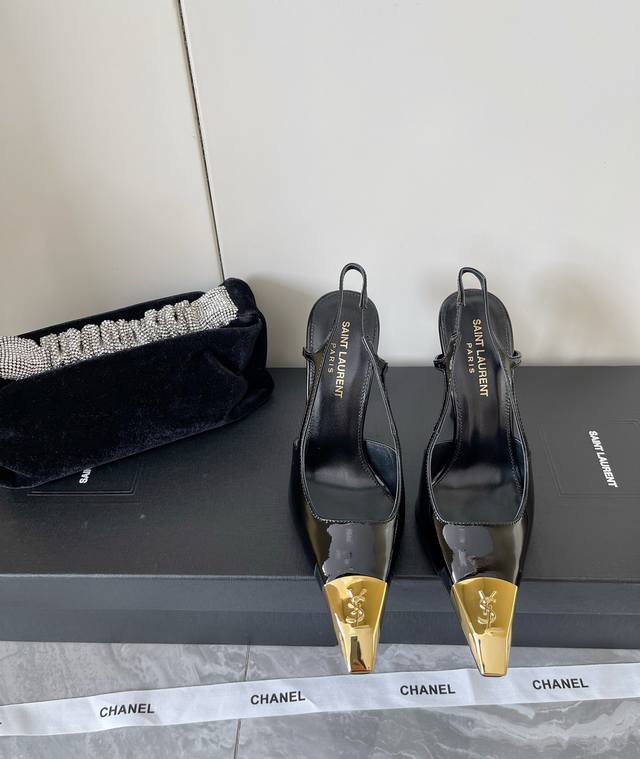 P Direct Sale Women's Shoes Women's Apparel Ysl Saint Laurent's Latest Golden Ir