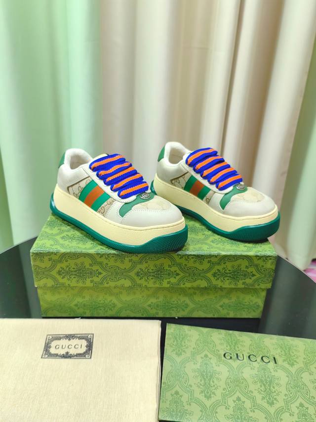 P Direct Sales Early Spring Gucci G-Series Latest Bestselling Sneakers Couple's