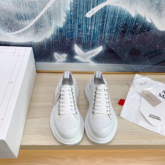 P Direct Sale Alexander Mcqueen Versatile Height-Increasing Shoes, An Annual Cla