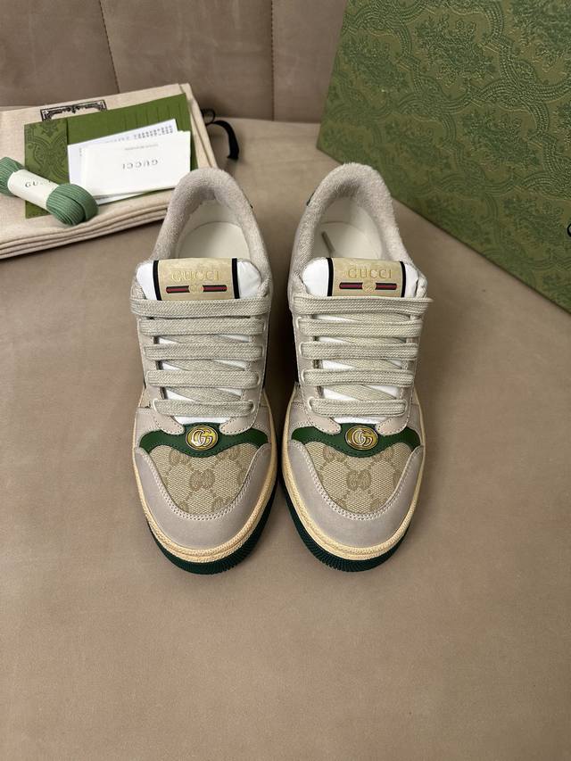 P Direct Sale Gucci Gucci G G Fall/Winter New Dirty Shoes, Imported From Italy A