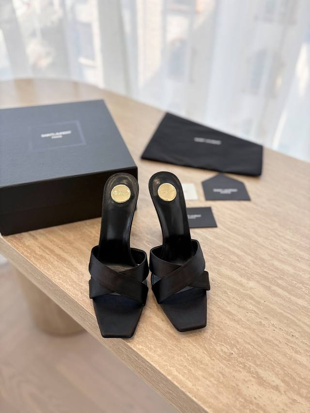 P Direct Sales Saint Laurent Ysl Classic High-Heel Sandals. Only Ysl Truly Under