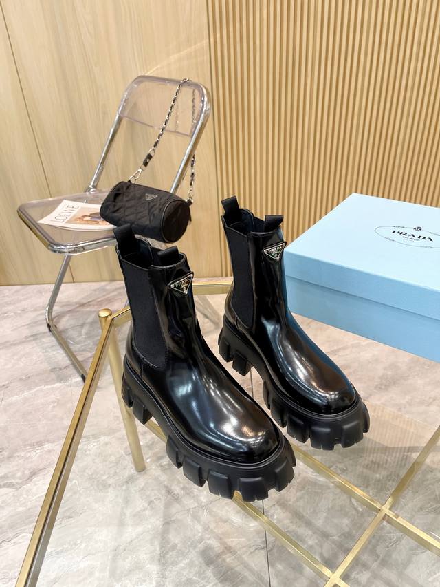 P Direct Sale Women's Shoes Women's Apparel Sss Launches The Prada Short Boot Se