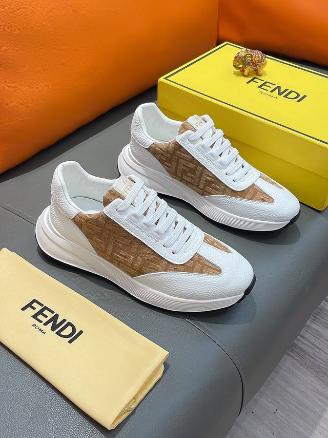 Product Name: Fendi Actual Price: Standard Sizes: 38-44 Casual Shoes Product Mat