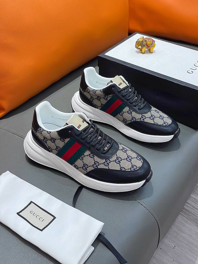 Product Name: Gucci Actual Price: Standard Sizes: 38-44 Casual Shoes Product Mat