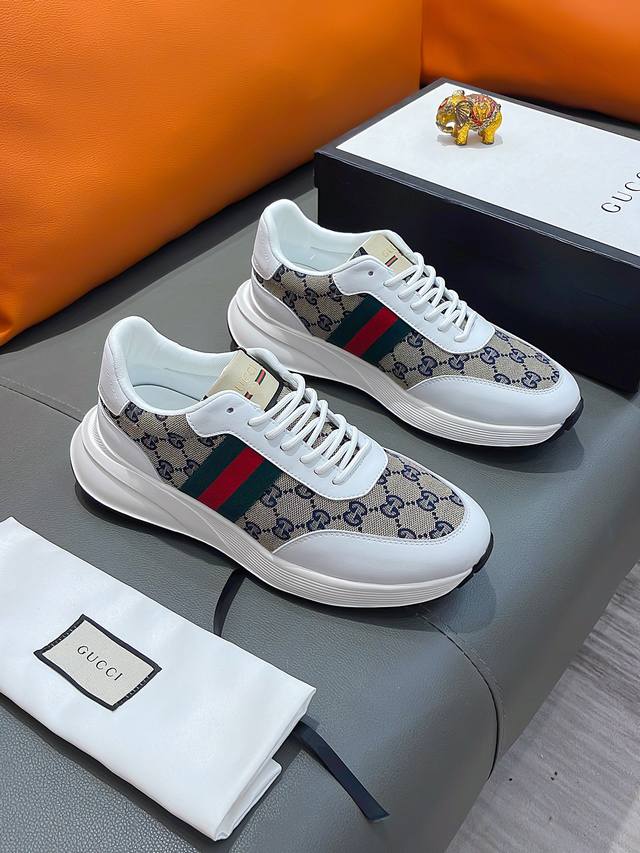 Product Name: Gucci Price: Standard Sizes: 38-44 Casual Shoes Product Materials: