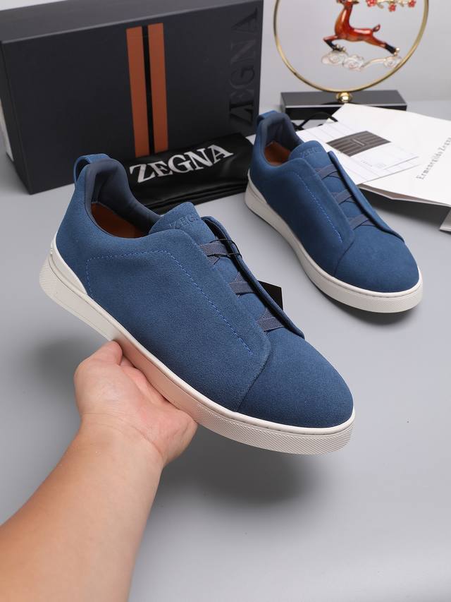 Zegna Low-Top Series New Arrivals: Crafted From Premium Leather, This Collection
