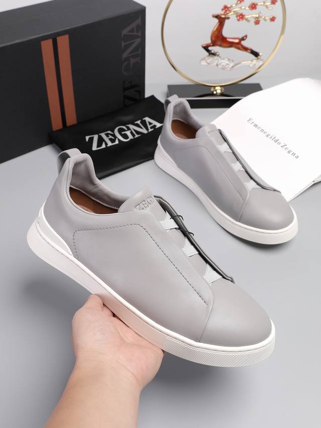 Zegna Low-Top Series New Arrivals: Crafted From Premium Leather, These Shoes Sho