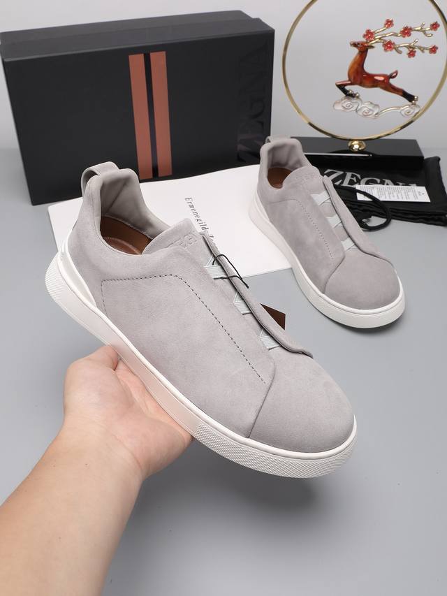 Zegna Low-Top Series New Arrivals: Crafted From Luxurious Leather, These Shoes S