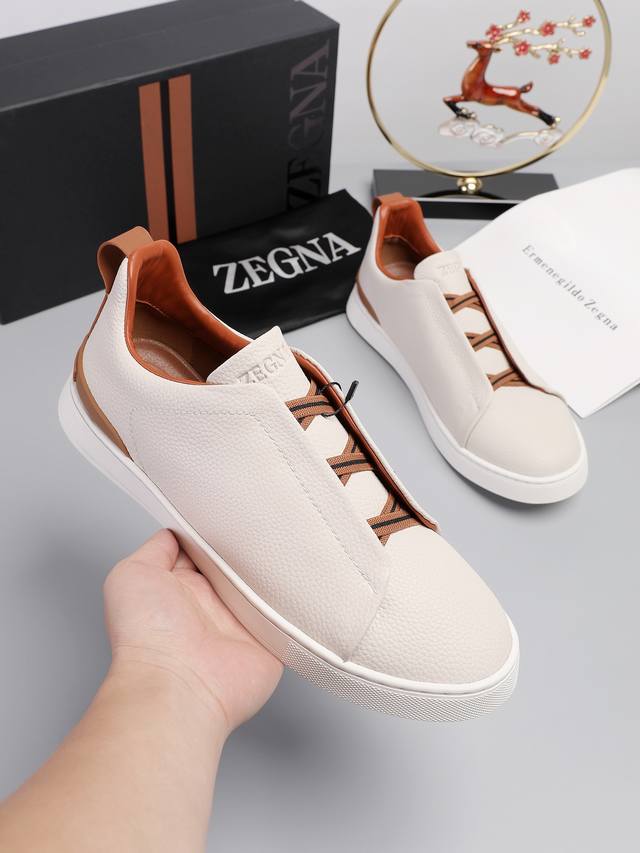 Zegna Low-Top Series New Arrivals: Crafted From Premium Leather, These Shoes Sho