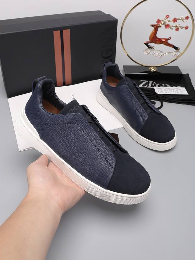 Zegna Low-Top Series New Arrivals: Crafted From Luxurious Leather, These Shoes S