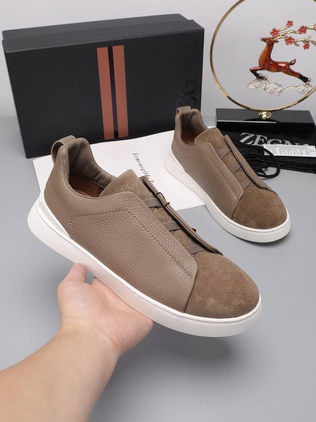 Zegna Low-Top Series New Arrivals: Crafted From Premium Leather, These Shoes Sho