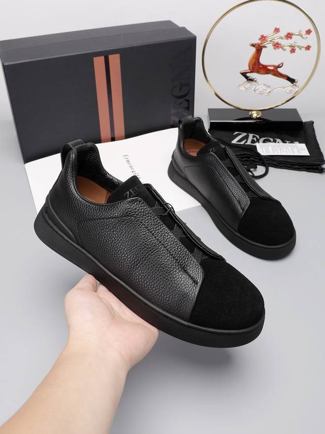 Zegna Low-Top Series New Arrivals: Crafted From Premium Leather, These Shoes Sho