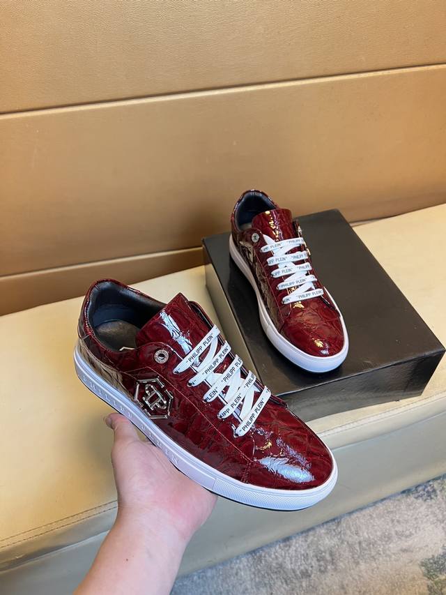 Pp Philip Original Quality.~ Unique Modern-Style Sneakers. Casual Shoes For Tren