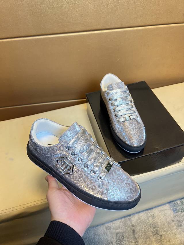 Pp Philip Original Quality.~ Unique Modern-Style Sneakers. Casual Shoes For Tren