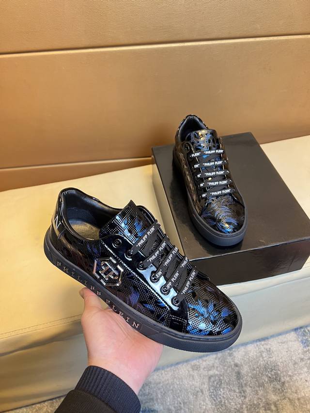 Pp Philip Original Quality.~ Unique Modern-Style Sneakers. Casual Shoes Essentia