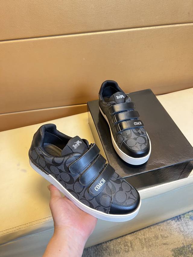 Original Quality Exclusive Debut Coach ~ Unique Modern-Style Sneakers. Casual Lo