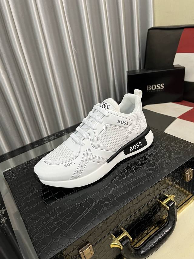 Factory Price: Boos Men's Casual Shoes Original Quality Upper Made From Imported