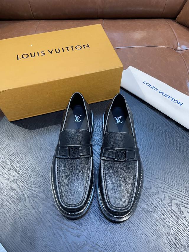L Size: 39-44 38.45 Custom-Made Original Single Lv Official Website Men's Casual