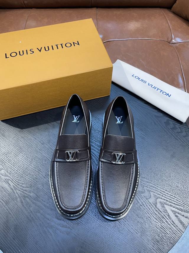 L Size: 39-44 38.45 Custom-Made Original Single Lv Official Website Men's Casual
