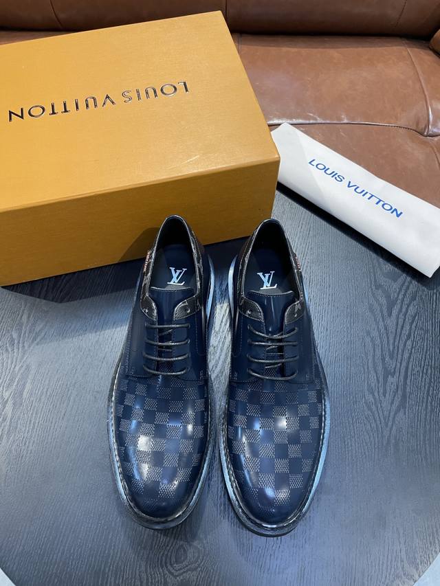 L Size: 39-44 38.45 Custom-Made Original Single Lv Official Website Men's Casual