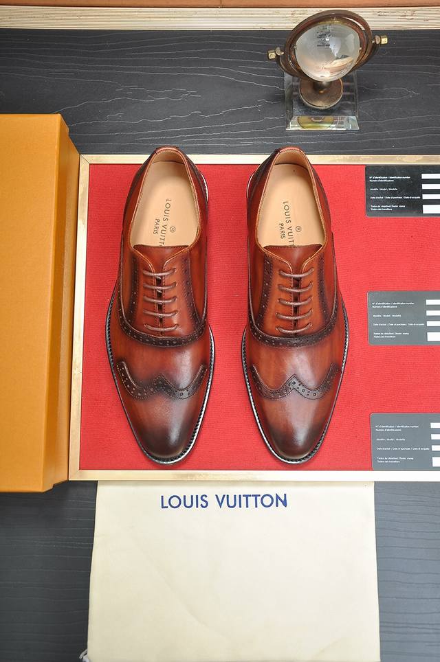 Factory Price P Lv Original Single-Layer Cowhide Lining Lv Latest Genuine Leathe