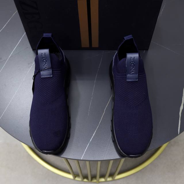 Factory Price Pp: Zegna - Premium Quality, Original Single-Piece Knit Shoe Serie