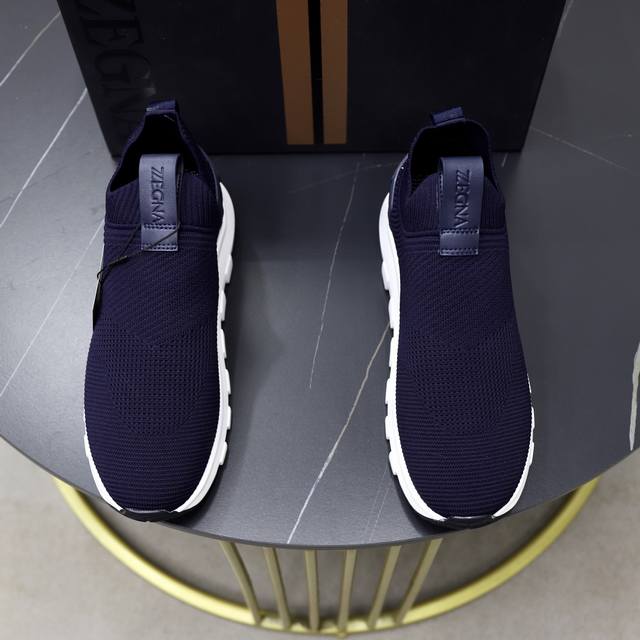 Factory Price Pp: Zegna - Premium Quality, Original Single-Piece Knit Shoe Serie