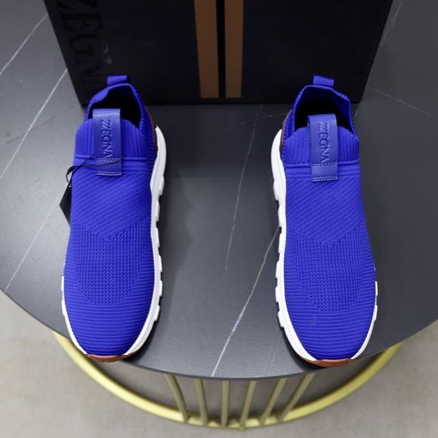 Factory Price Pp: Zegna - Premium Quality, Original Single-Piece Knit Shoe Serie