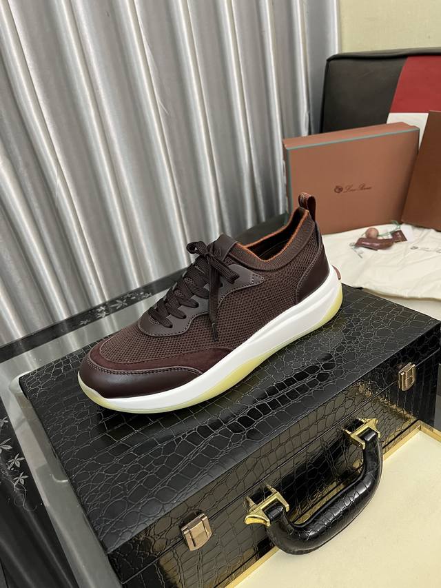 Factory Price: Loro Piana Nuoyunyan Lp Classic Casual Shoes, Men's Lace-Up Casua