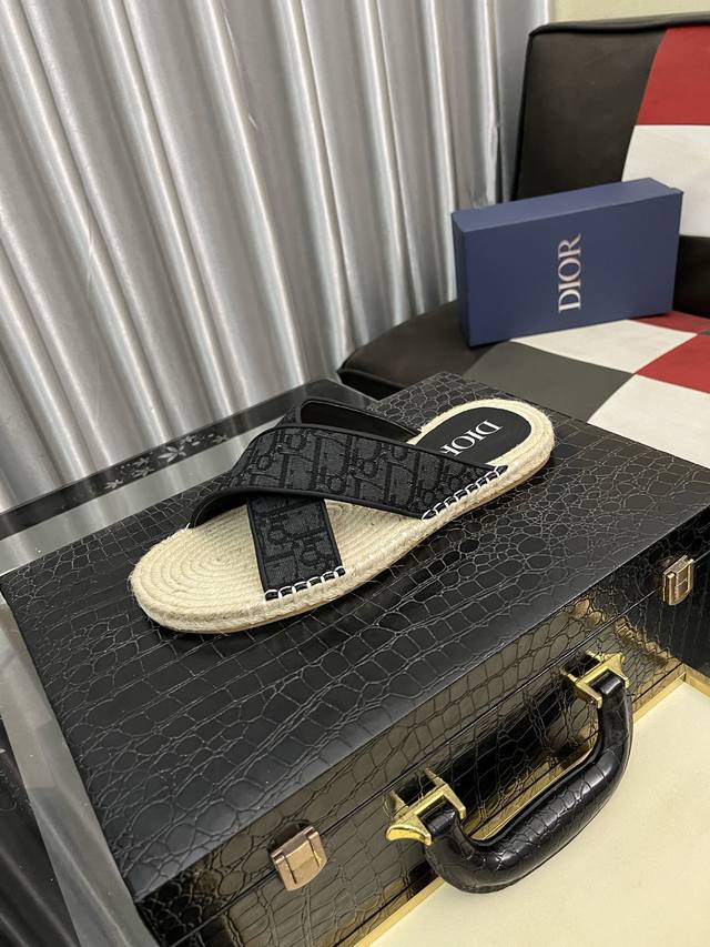 Factory Price: Dior Original Quality, 2025 New Men's Casual Sandals, Original Le