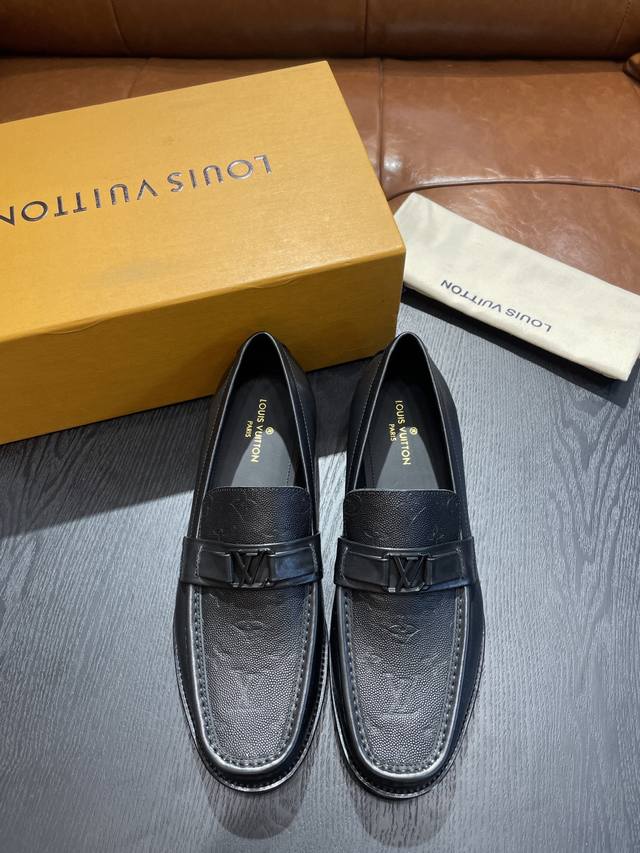 L Size: 39-44 38.45 Custom-Made Original Single Lv Official Website Men's Casual