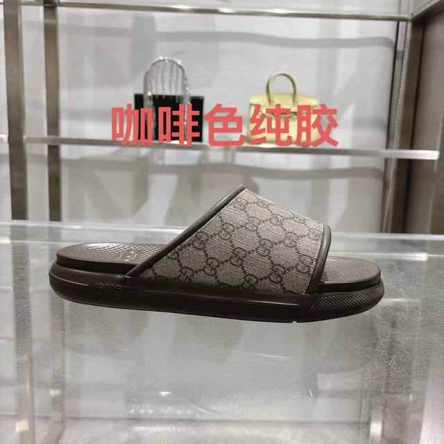 Gucci Size: 40-46 2025 Gucci Men's New Summer Collection Men's Slip-On Sandals.
