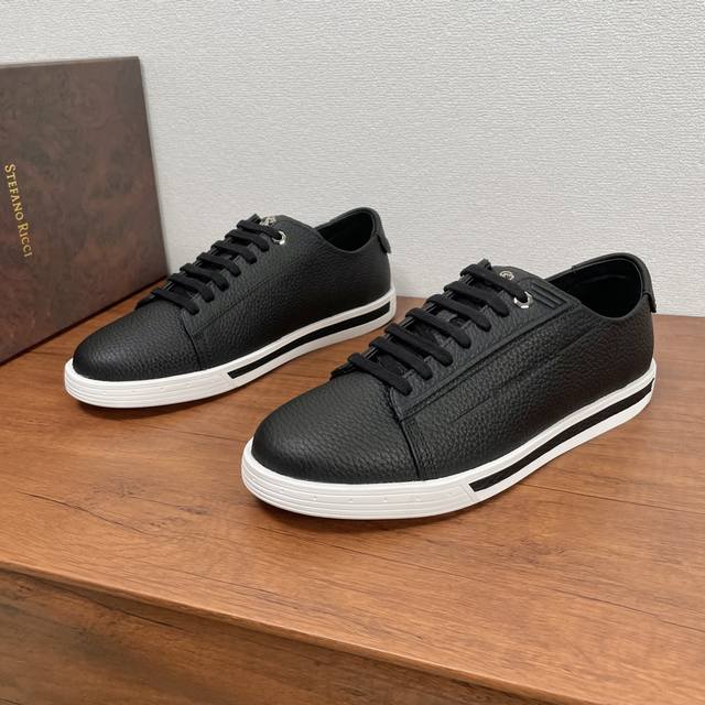 Stefano Ricci Men's New Leather Casual Sports Board Shoes From The Italian Luxur