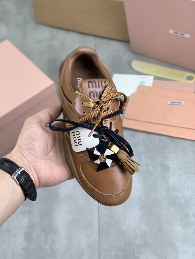 Factory Price P Actual Price Miu Miu 2025Vs Spring/Summer New Casual Shoe Series